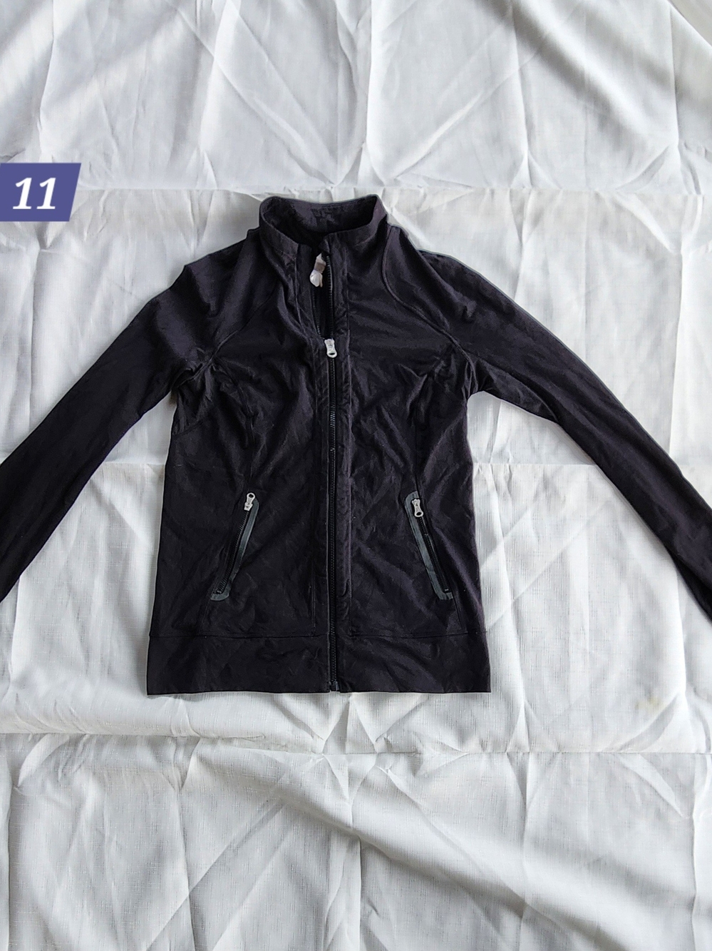 lululemon athletica Black Full-Zip Utility Jacket